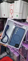 Kifaa cha Bluu cha Silicone na Kamba ya Mkono kwa Samsung Galaxy S24 - 2