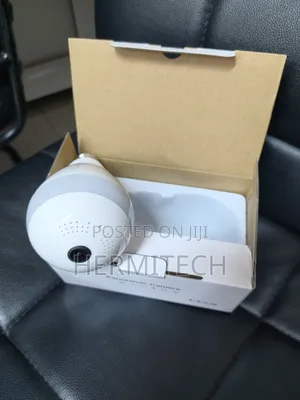 Panoramic Bulb CCTV Camera for Entrance/Corridor Monitoring