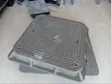 Reinforced Fibre Lockable Manhole Cover 600x600mm - 1