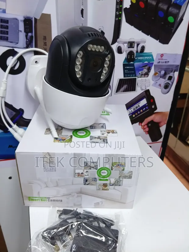 Smart WiFi CCTV Camera Lensi Moja na Antena Mbili - 1