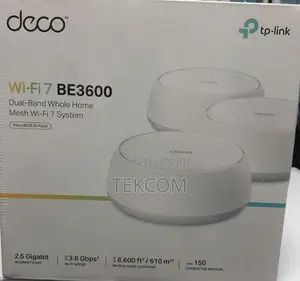 TP-Link Deco BE25 BE3600 WiFi 7 Mesh System (3 Pack)