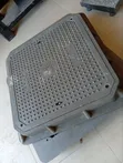 Lockable Reinforced Manhole Cover (Fibre 600x600mm) - 2