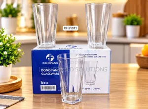 360ml Crystal Cleat Glasses - Set of 6