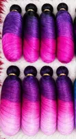 Ombre Braids na French Curls - 1