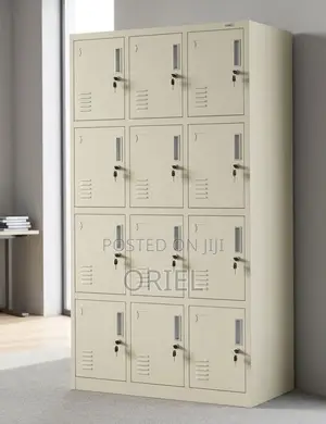 Office Filing Cabinet with 12 Lockers