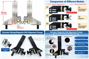 Professional Elevator Guide Rail Alignment Gauge