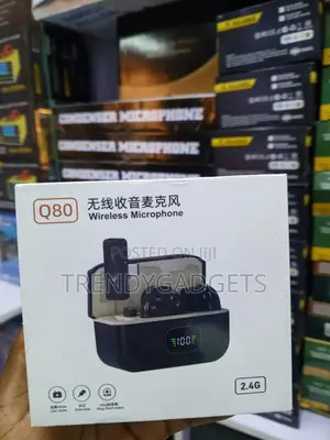 2-in-1 Lapel Mic Isiyo na Waya kwa Android & iPhone