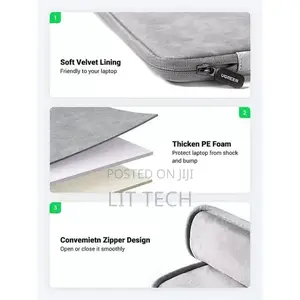 UGREEN LP187 Laptop Sleeve Case (13-13.9 inch) - Gray