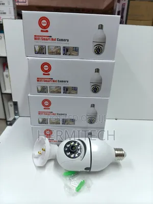 V380Pro Kamera ya CCTV ya Bulb ya Lens Moja