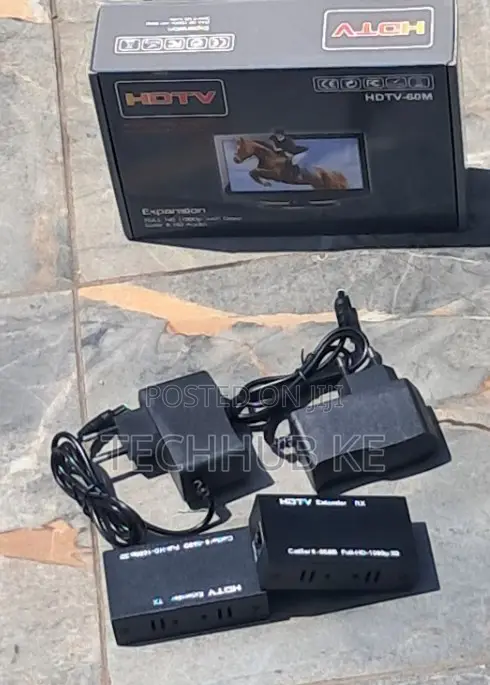 HDMI Extender 60m Kupitia Cat Cable - 1