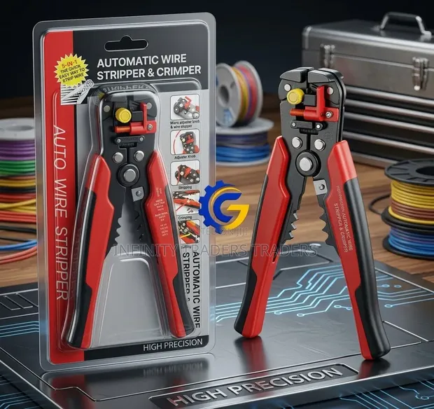 Automatic Wire Stripper & Crimper Tool - 1