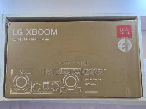 LG XBOOM CJ44 Hi-Fi Audio System 480W RMS - 1