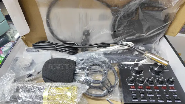 BM800 Condenser Microphone + V8S Sound Card Kit - 1