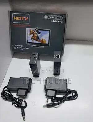 60m HDMI Extender Transmitter Receiver CAT5e/6