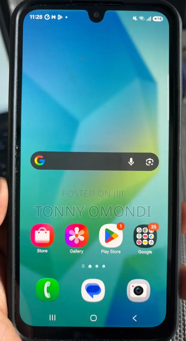 Samsung Galaxy A16 128GB Nyeusi - 1