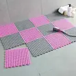 Interlocking Bathroom Mats - Non-Slip, Water-Drainage - 3
