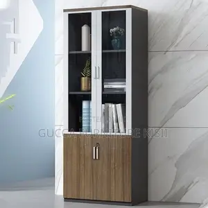 Two Door Wooden Office Cupboard
