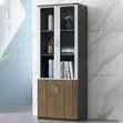 Two Door Wooden Office Cupboard - 1