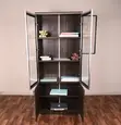 Two Door Wooden Office Cupboard - 3