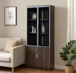 Two Door Wooden Office Cupboard - 5