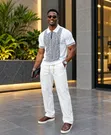 Big Boss Classic Shati za Casual - Nyeusi - 3