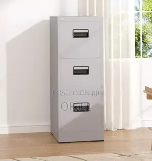Steel Office File Cabinet with 3 Drawers