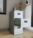 Steel Office File Cabinet with 3 Drawers - 5