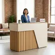 1.6m Office Reception Desk - 2