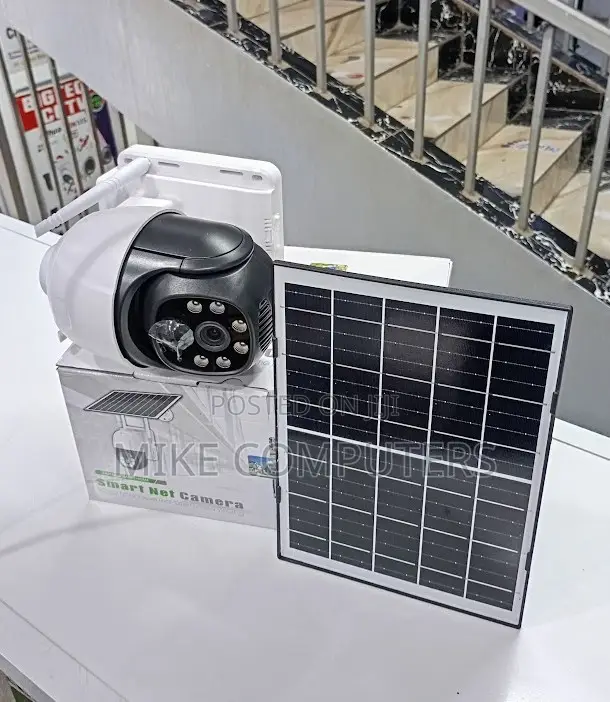 Kamera ya CCTV ya V380Pro 4G AI Solar PTZ - Inastahimili Hali Zote za Hewa - 1