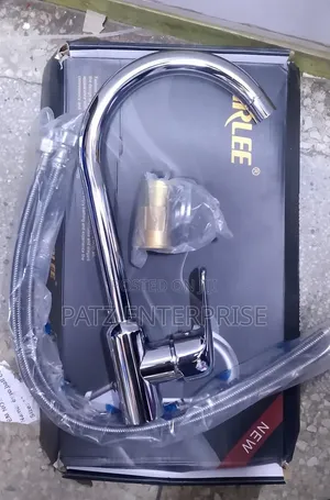 Kifaa Kipya cha Maji cha Jikoni - Chrome Lever Moja