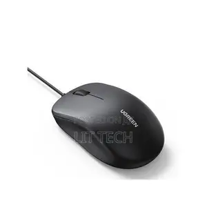 Ugreen MU007 Wired Mouse - Silent 3-Button USB-A, 1200 DPI
