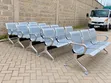 Silver Metal Waiting Chairs (3/4 Seater) - 2