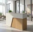 160cm Reception Counter Desk - Front Desk - 3