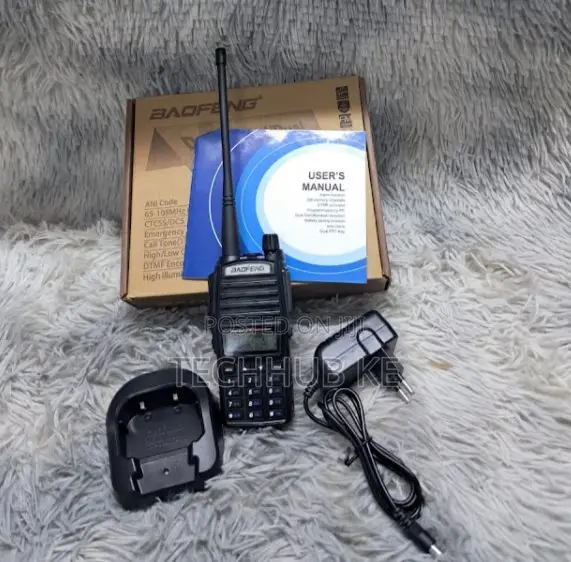 Baofeng UV-82 Dual Band Handheld Transceiver - 8-10 KM Radio Call - 1