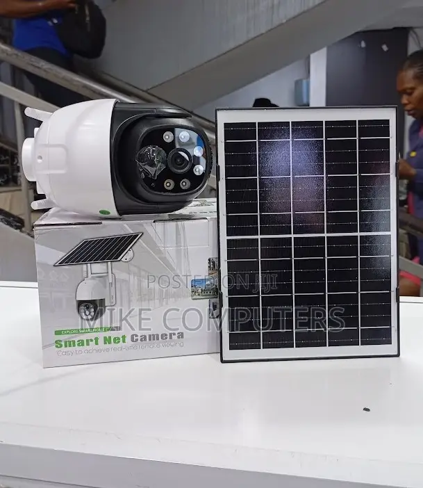 Kamera ya CCTV ya Solar 4G PTZ (V380Pro) - 1