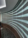 Executive Suite Zebra Roller Blinds - Custom Fit - 1