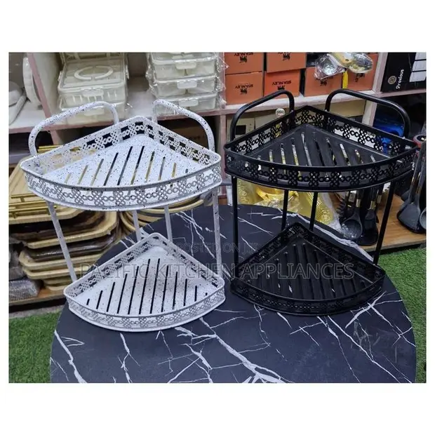 2-Tier Corner Lace Rack - 1