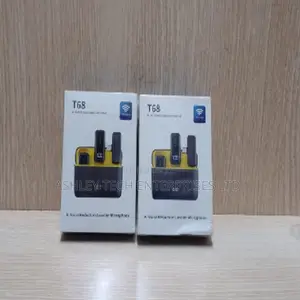 T68 Dual Lavalier Microphone - Noise Reduction