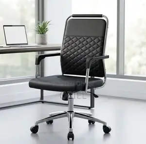 High Back Swivel Leather Office Chair