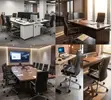 High Back Swivel Leather Office Chair - 2