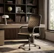 High Back Swivel Leather Office Chair - 3