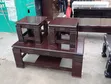 3-Piece Wooden Coffee Table Set - Dark Brown - 1