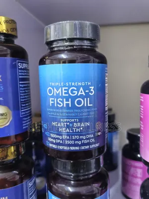 Omega 3 Fish Oil Triple Strength - 2 Months Supply