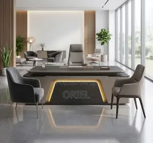 2.4m L-Shaped Executive Office Desk