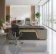 2.4m L-Shaped Executive Office Desk - 3
