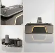 2.4m L-Shaped Executive Office Desk - 4