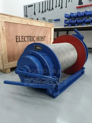 Electric Wire Rope Winch - Diesel Powered