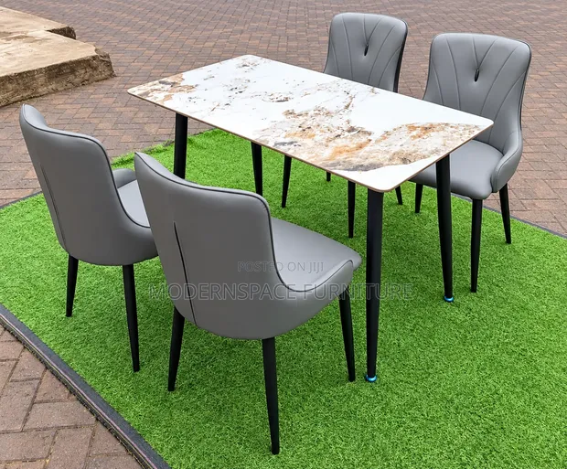 4/6-Seater Dining Table Set - 1