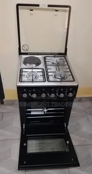 Sarahtech 50x55 3 Gas + 1 Electric Cooker with Rotisserie