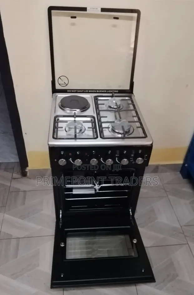 Sarahtech 50x55 Freestanding Cooker with Rotisserie - 1